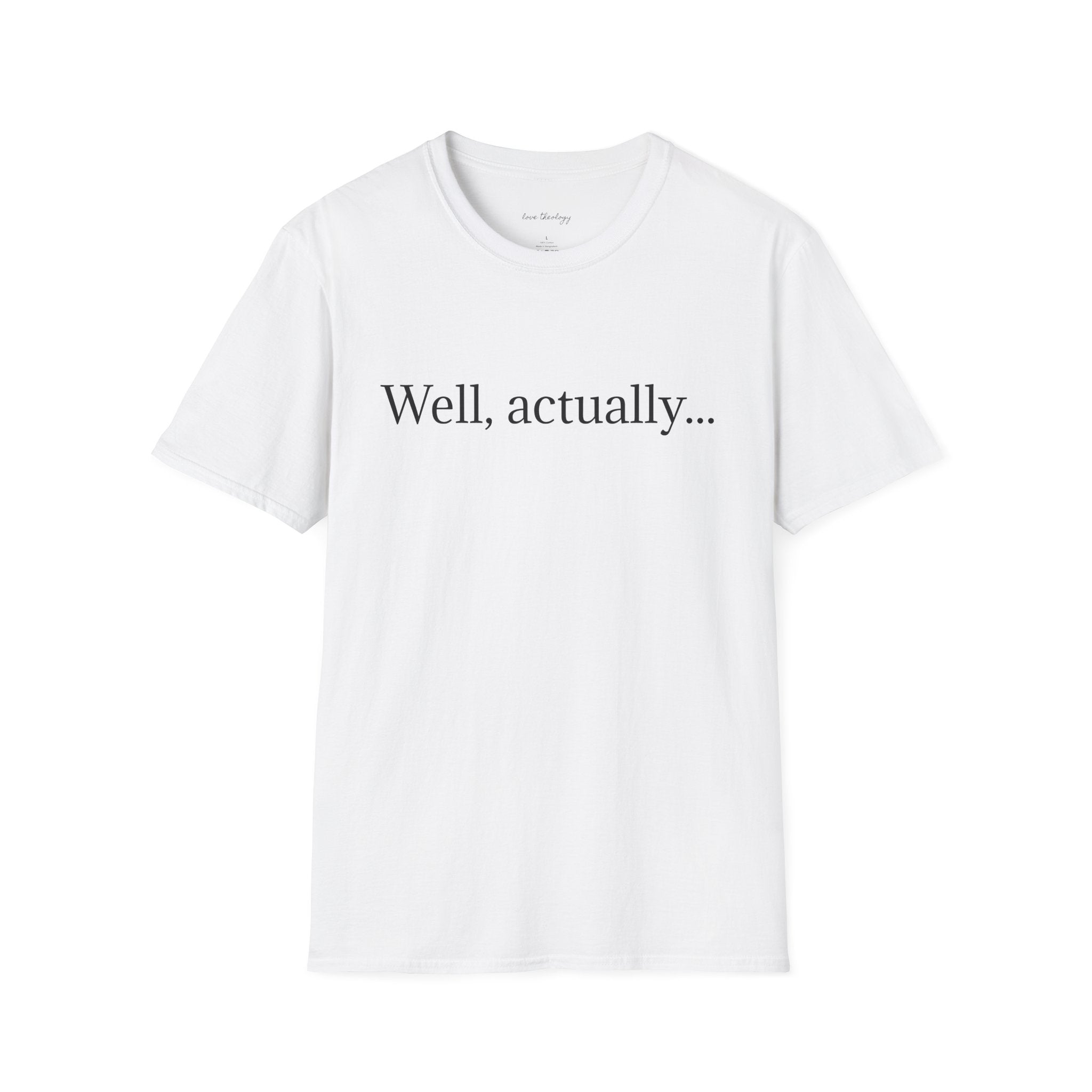 Well, actually...