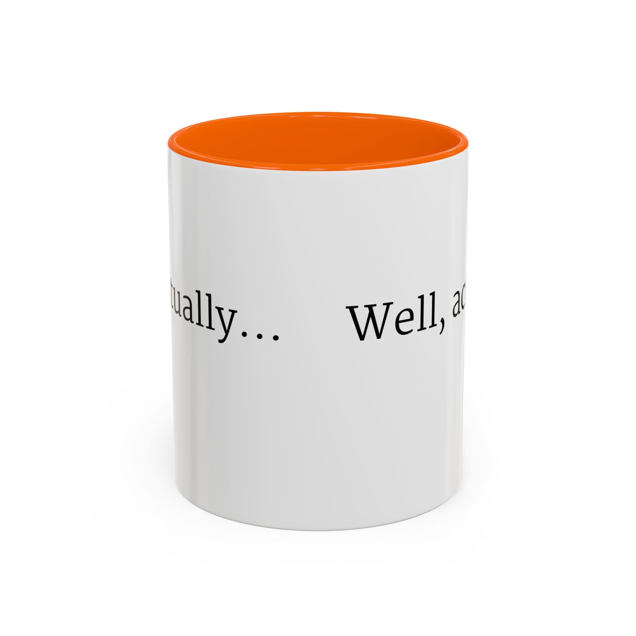 Well, actually... Mug