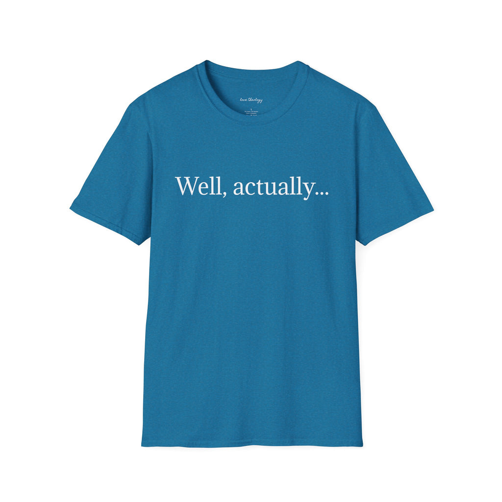 Well, actually...