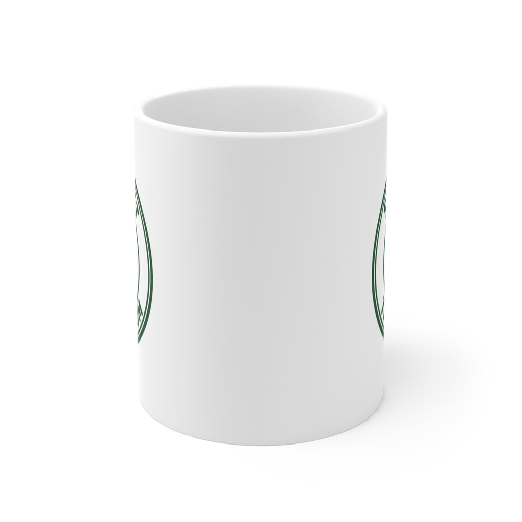 Seek First the Kingdom Mug — Christian Coffee Cup (Matt 6:33)