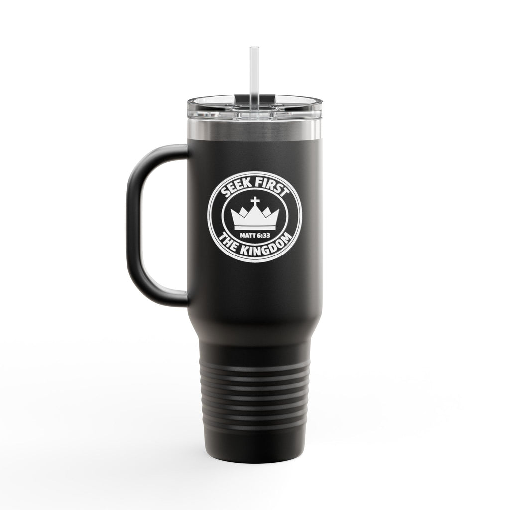 Seek First the Kingdom 40oz Insulated Travel Mug