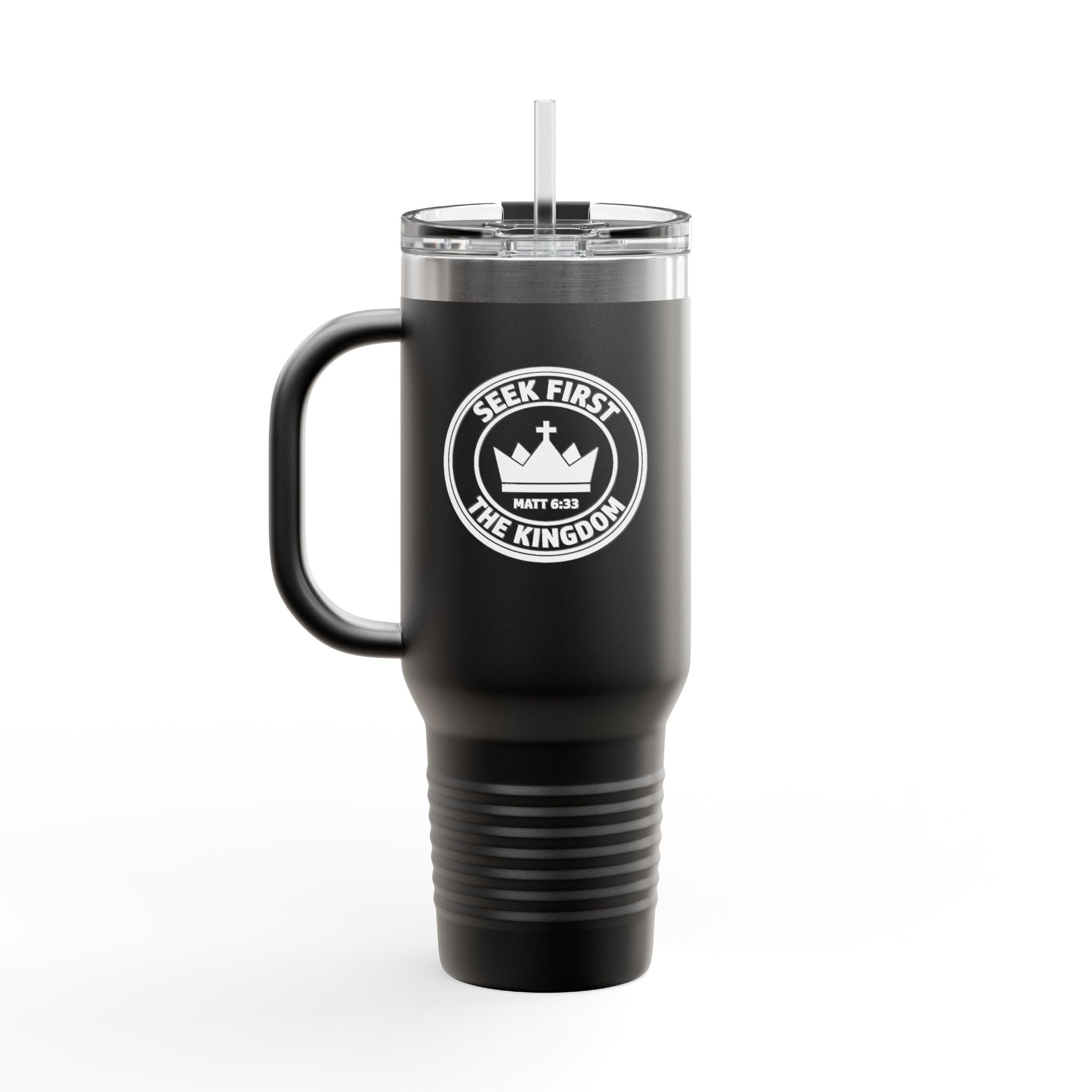 Seek First the Kingdom 40oz Insulated Travel Mug