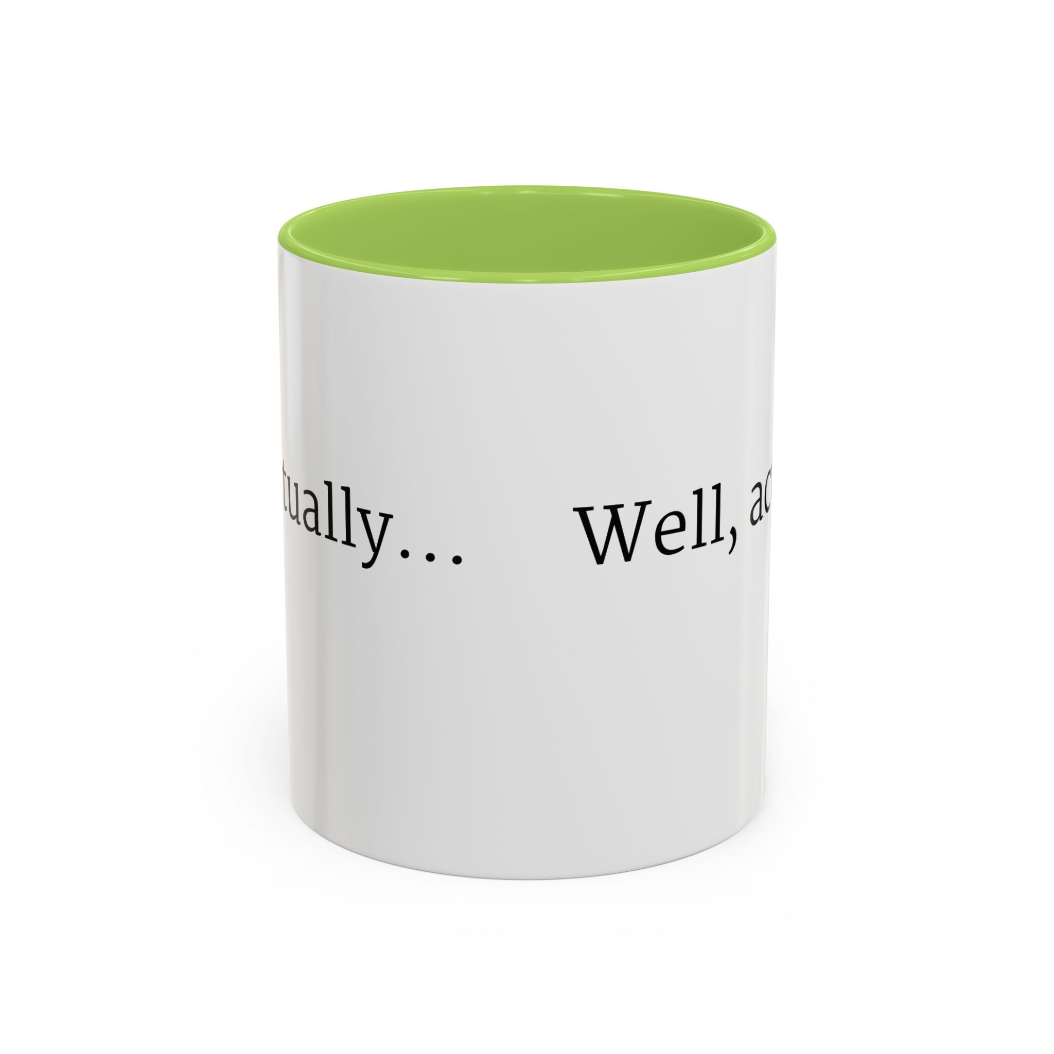 Well, actually... Mug