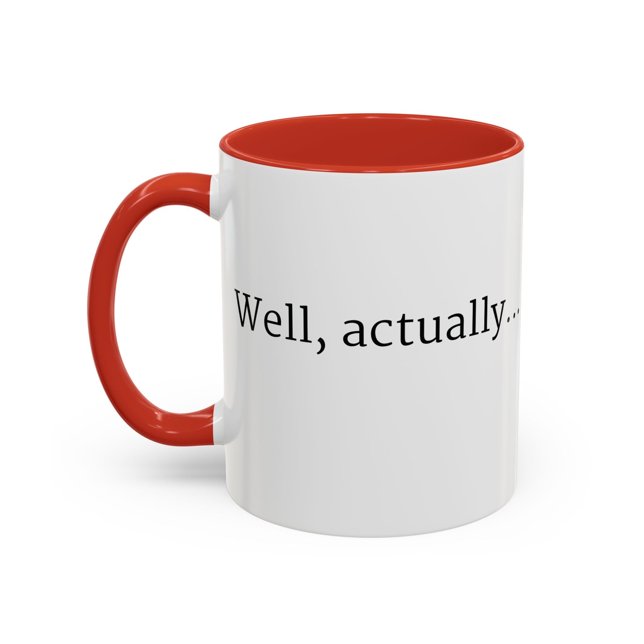 Well, actually... Mug