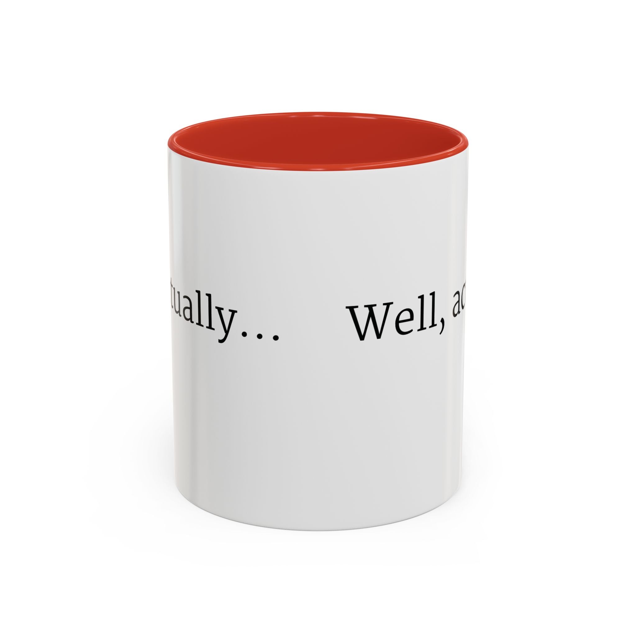 Well, actually... Mug