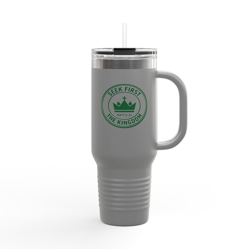 Seek First the Kingdom 40oz Insulated Travel Mug