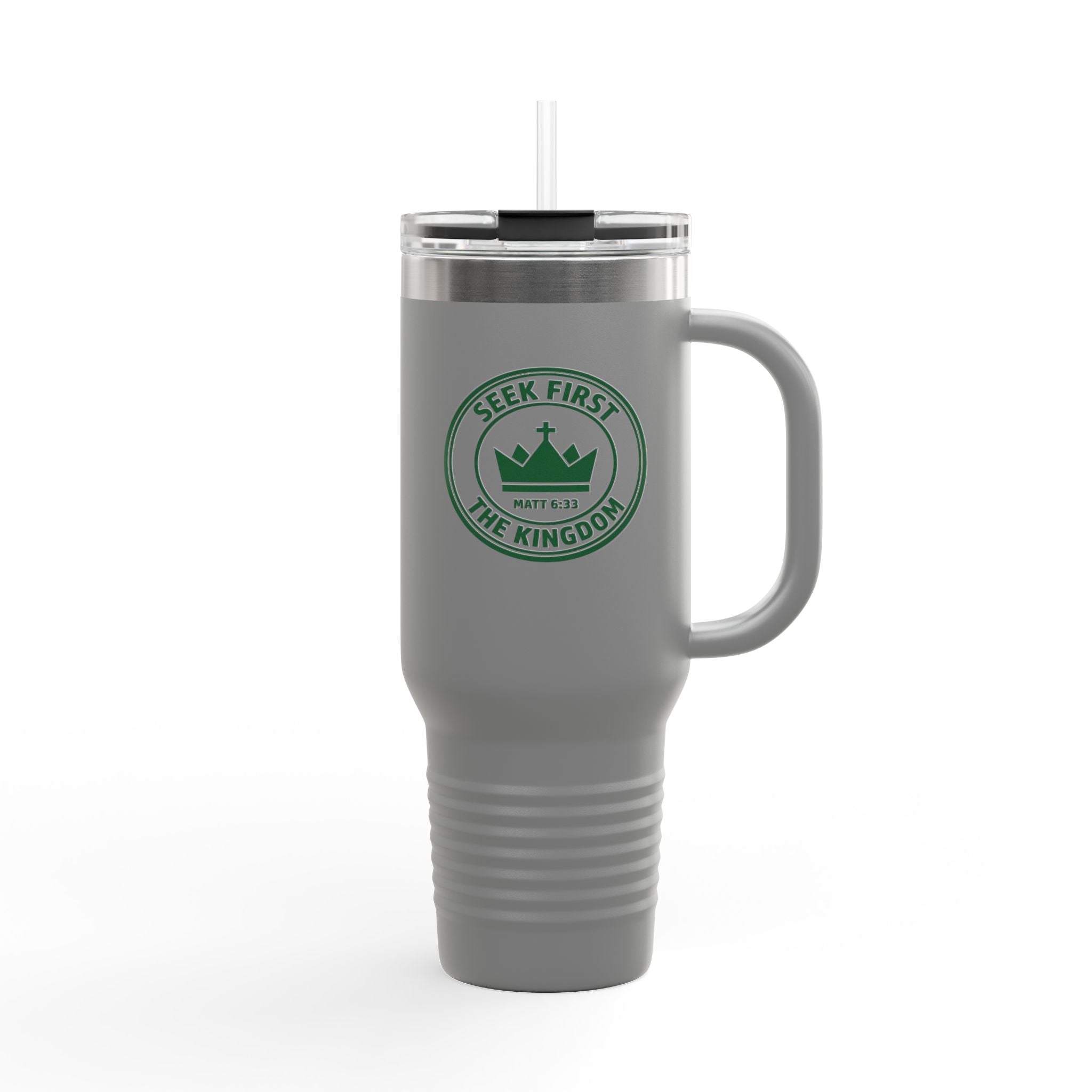 Seek First the Kingdom 40oz Insulated Travel Mug