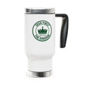 Seek First the Kingdom 14oz Stainless Steel Travel Mug with Handle