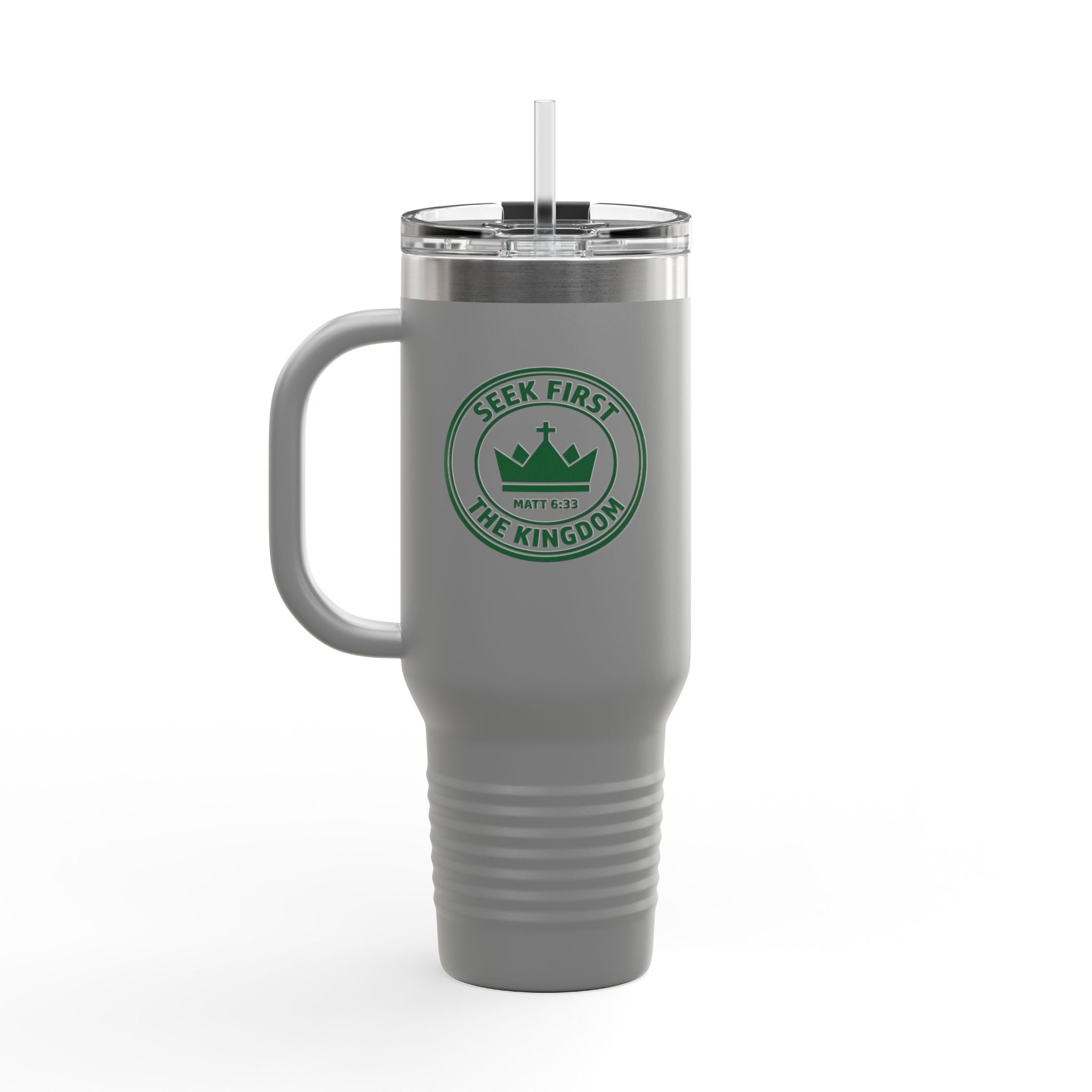 Seek First the Kingdom 40oz Insulated Travel Mug