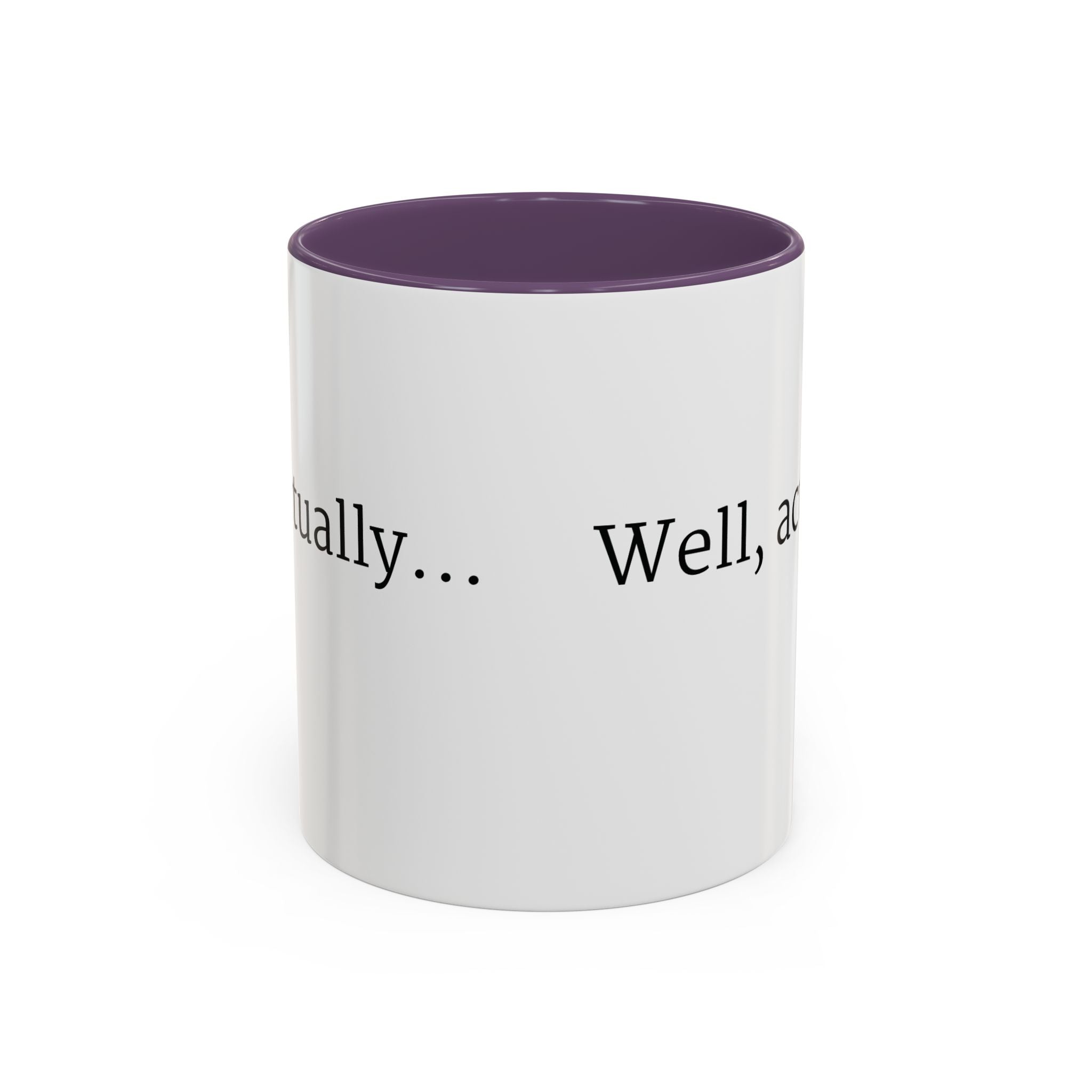 Well, actually... Mug