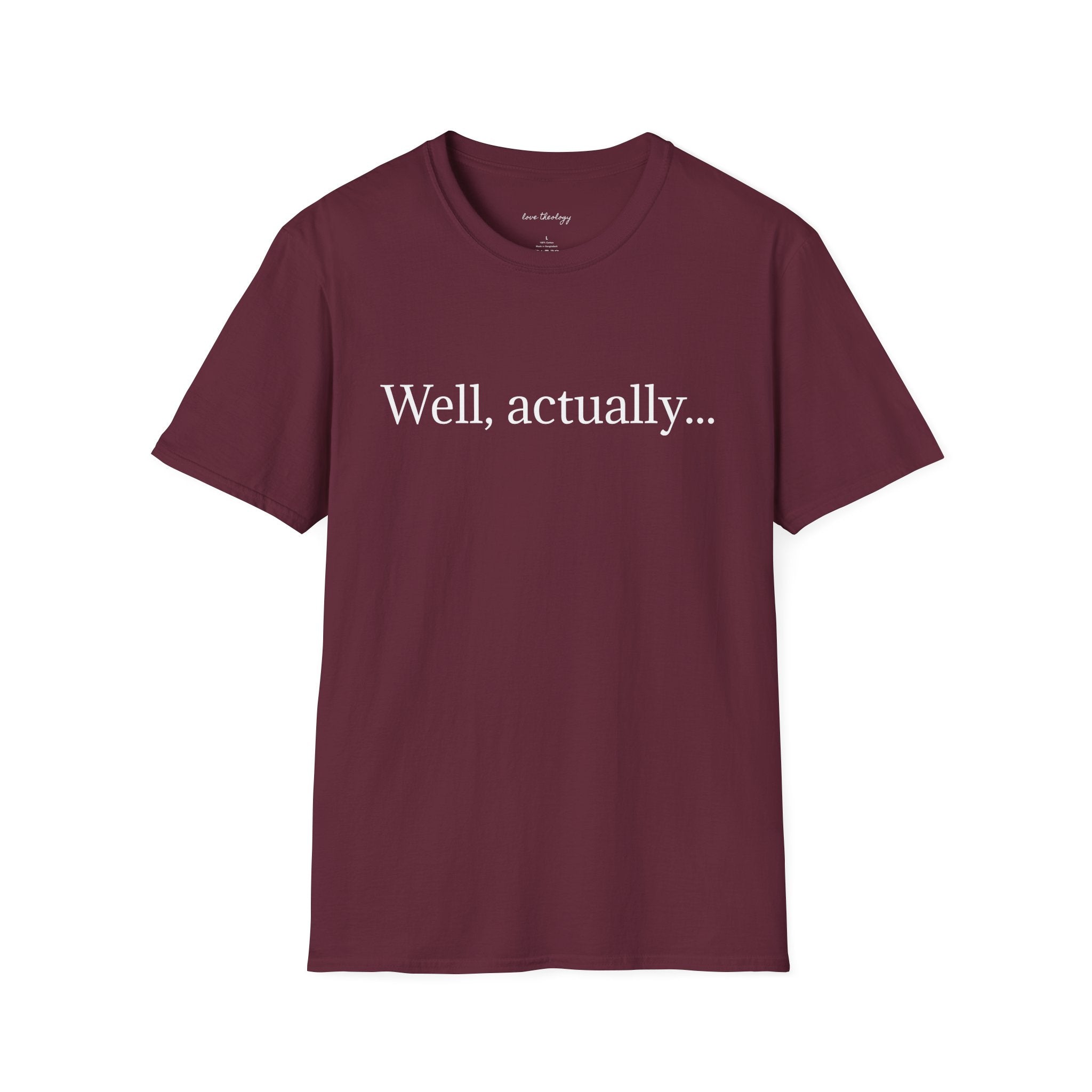 Well, actually...