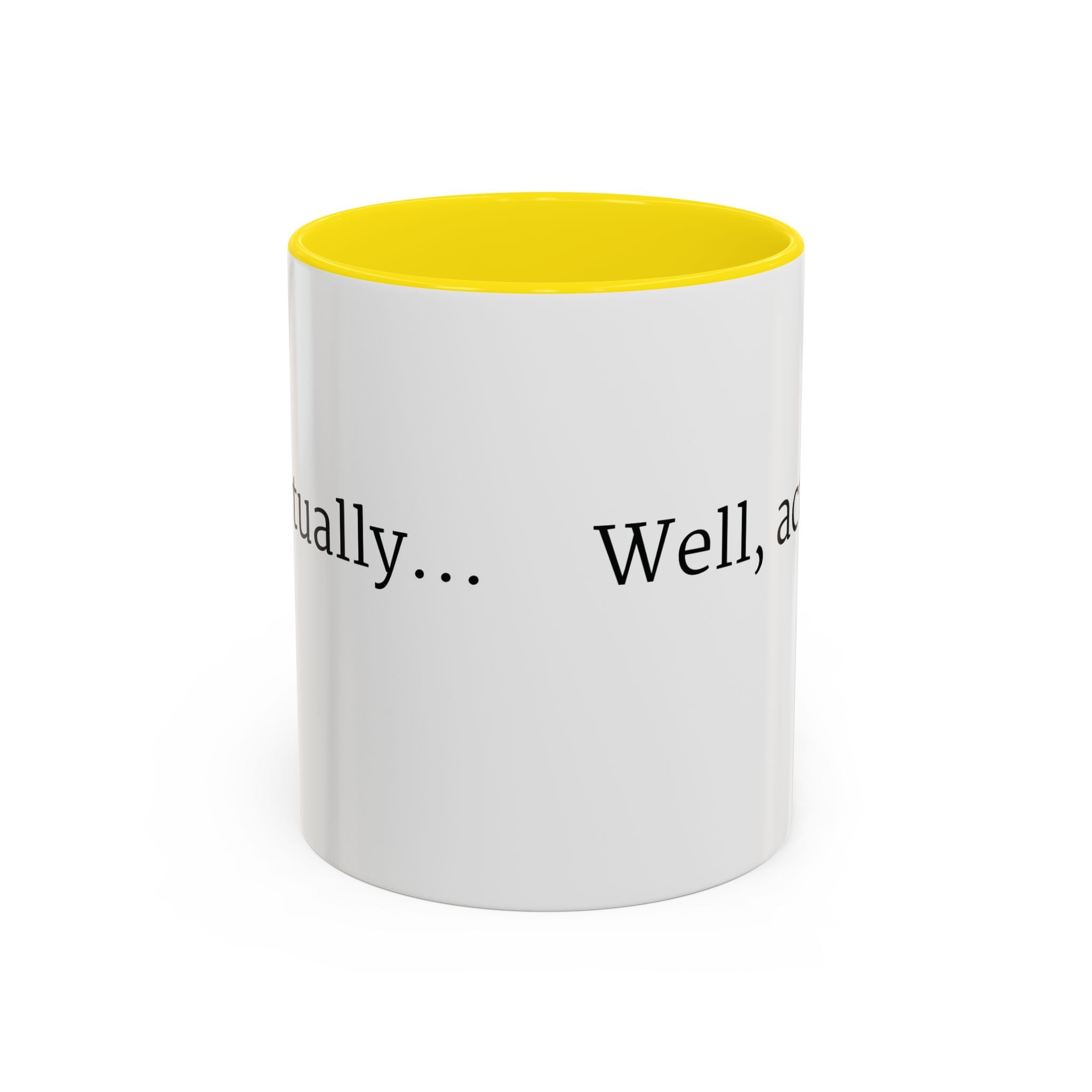 Well, actually... Mug