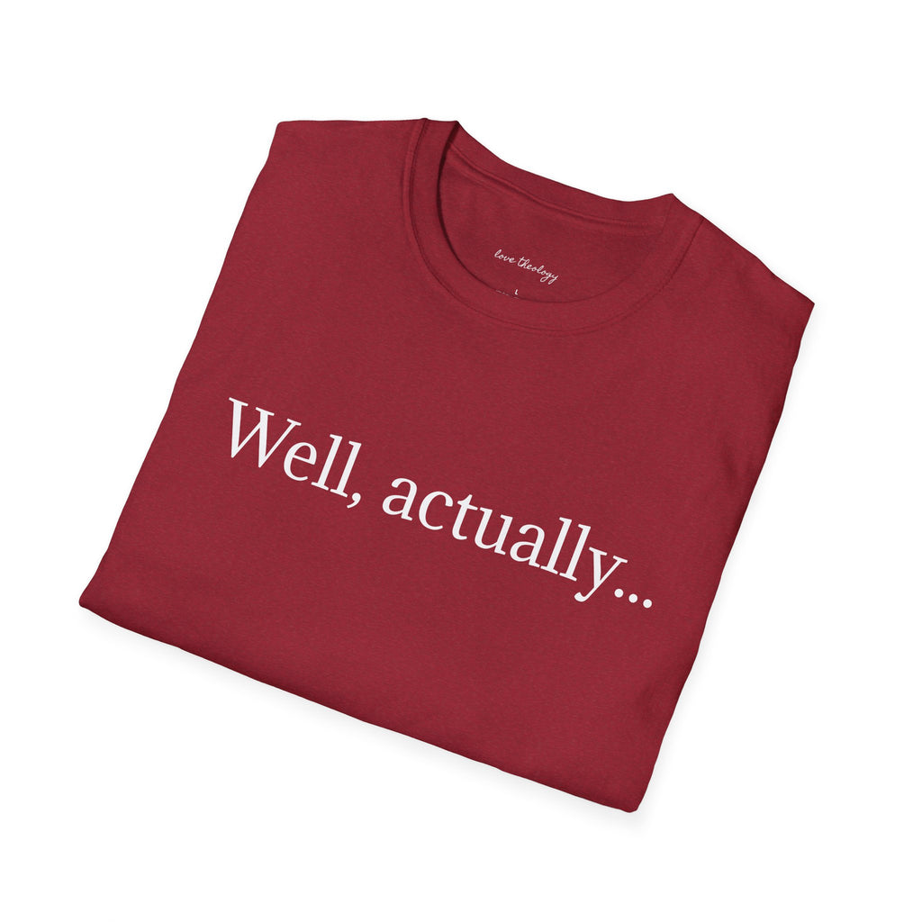 Well, actually...