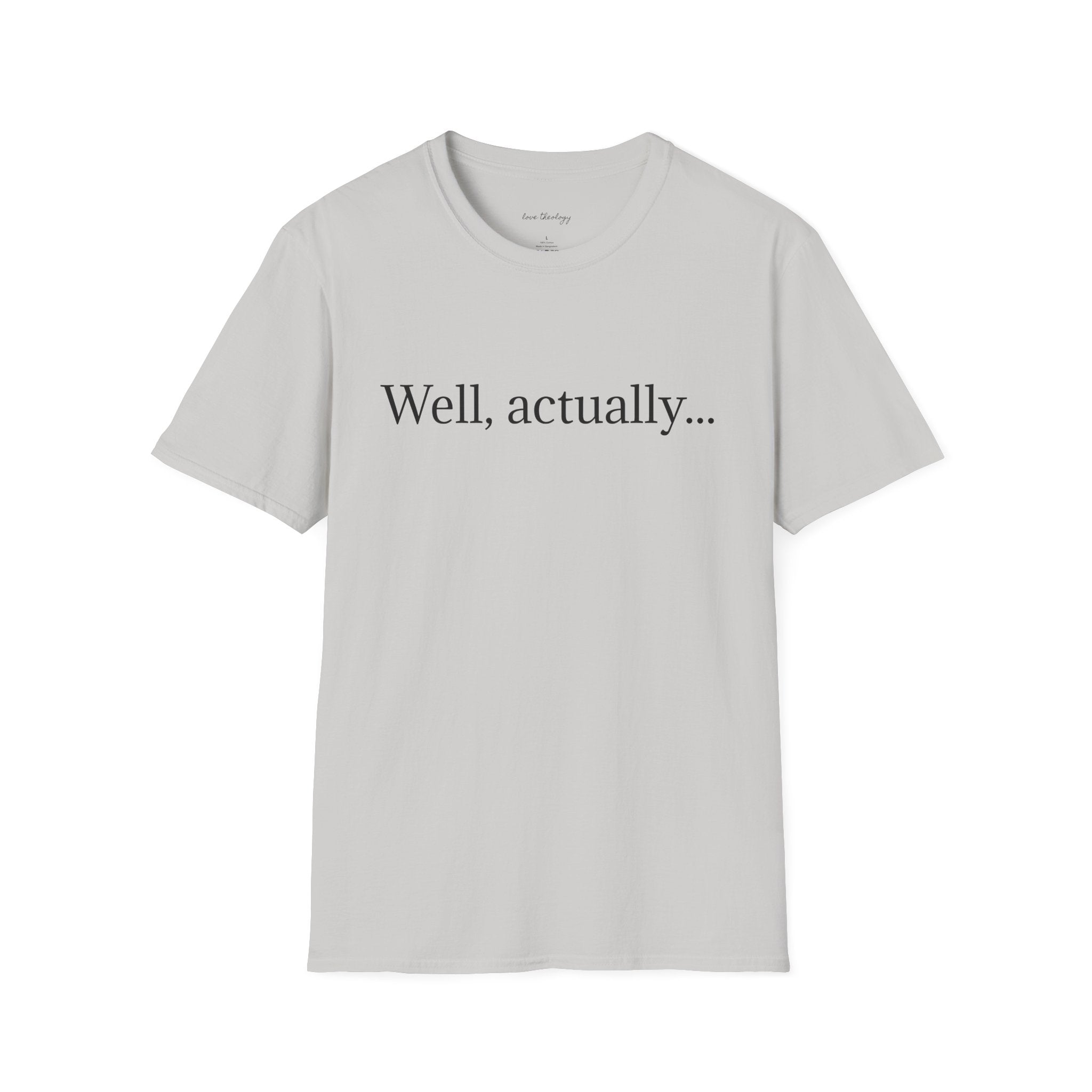 Well, actually...