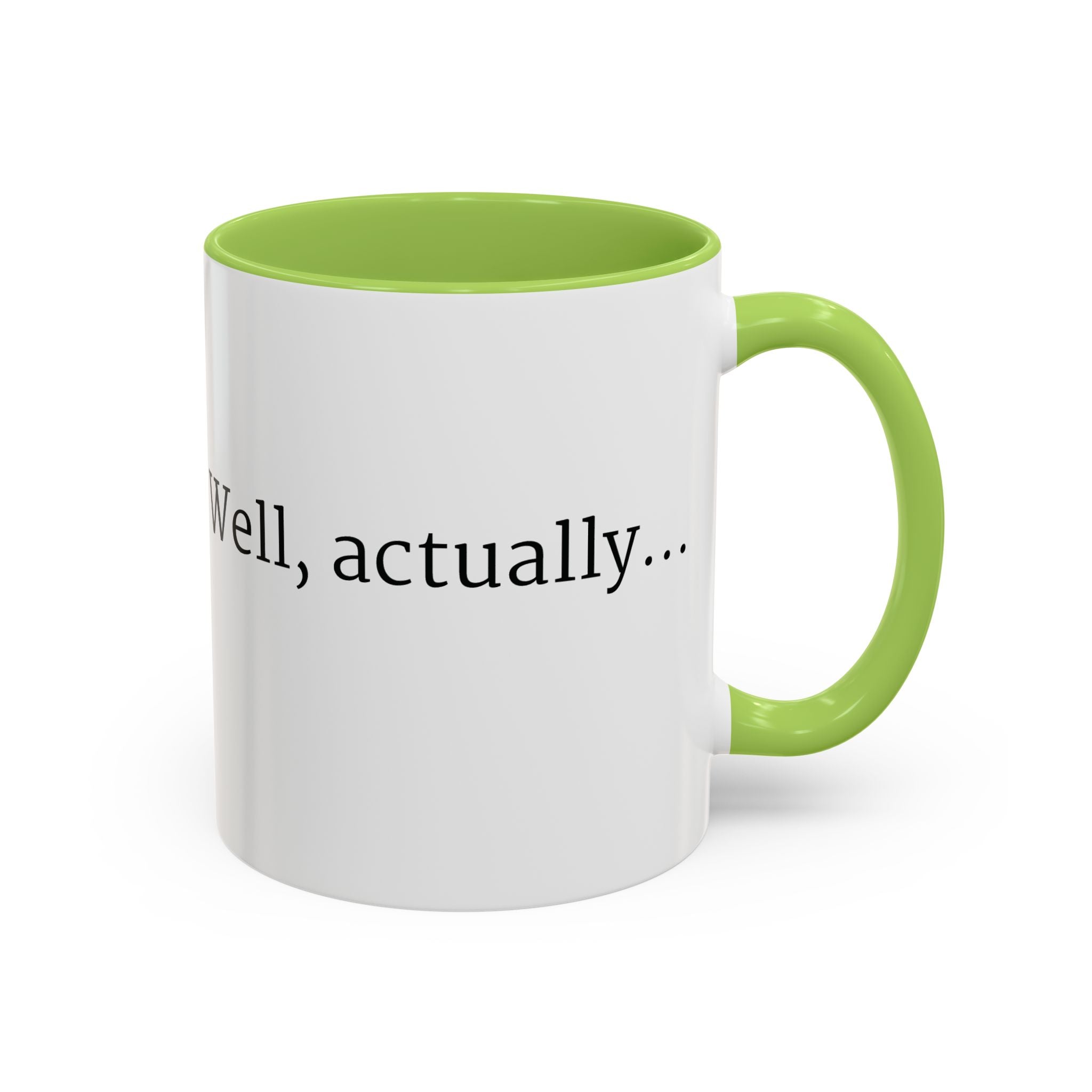Well, actually... Mug