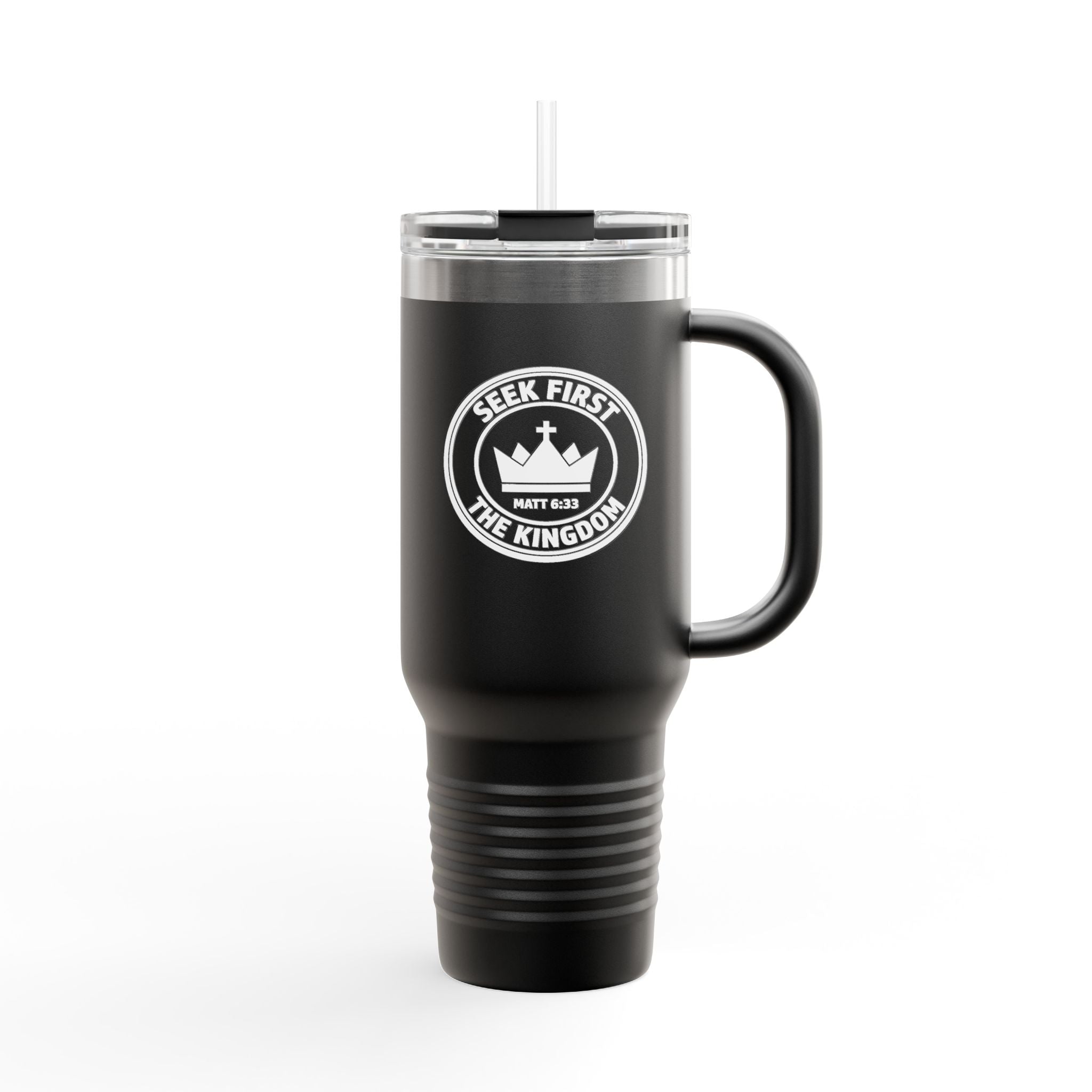 Seek First the Kingdom 40oz Insulated Travel Mug