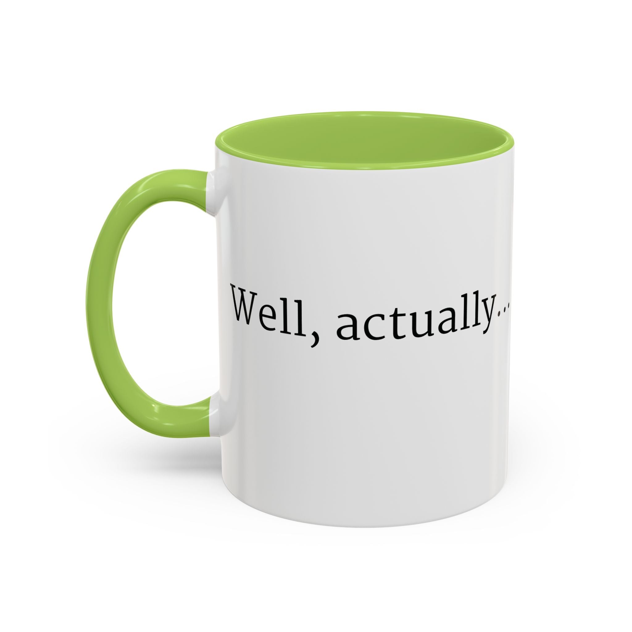 Well, actually... Mug