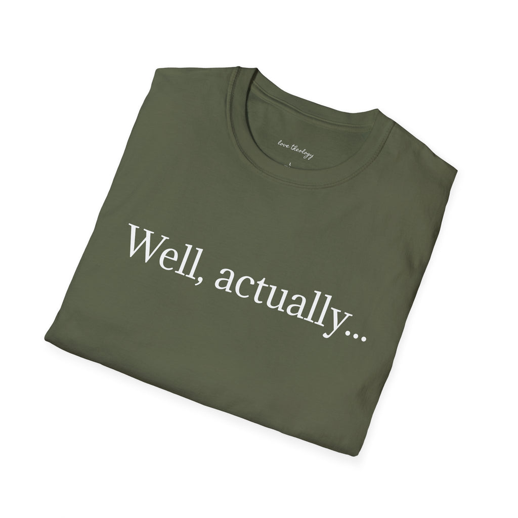 Well, actually...